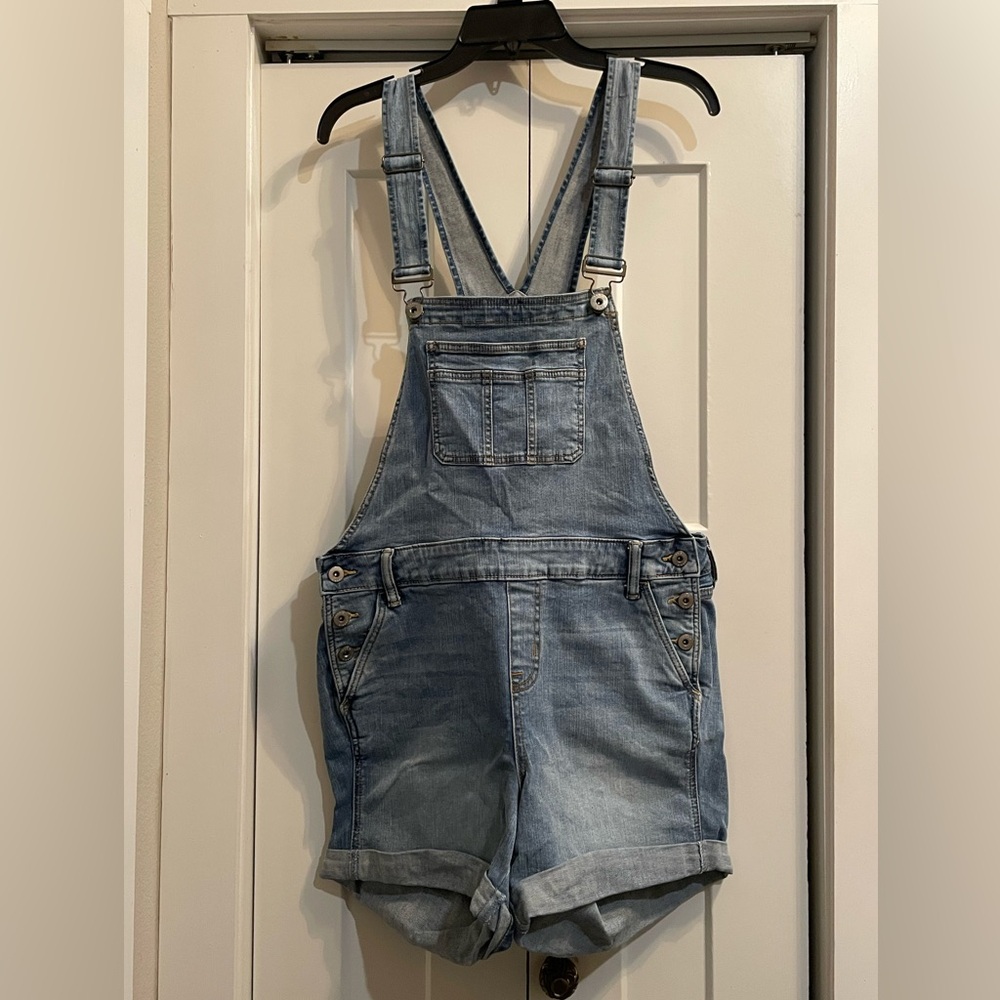 Torrid Blue Denim Overalls